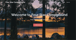 Desktop Screenshot of fourstarcampground.com